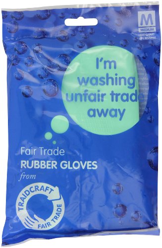 Traidcraft Fairtrade Rubber Gloves (Pack of 6)