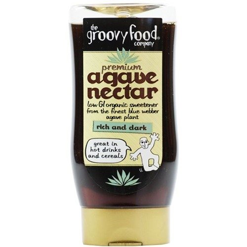 Groovy Food Groovy Dark Agave Nectar 250ml X 4 (Pack of 4)