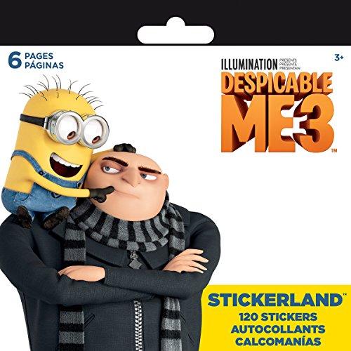 ST2328 Despicable Me3 Mini Stickerland Pad 6/Pages-