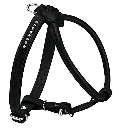 Harn. Round & Soft Luxus Elk Petit 50/6 Elkskin Black | Hunter