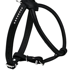 Harn. Round & Soft Luxus Elk Petit 45/6 Elkskin Black | Hunter