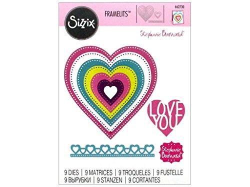 Sizzix (SIZC7) 662730 Frameless Die Set, Multi-Colored