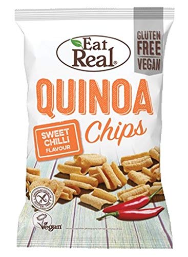 Eat Real Quinoa Chips Sweet Chilli 30g (Pack of 12)