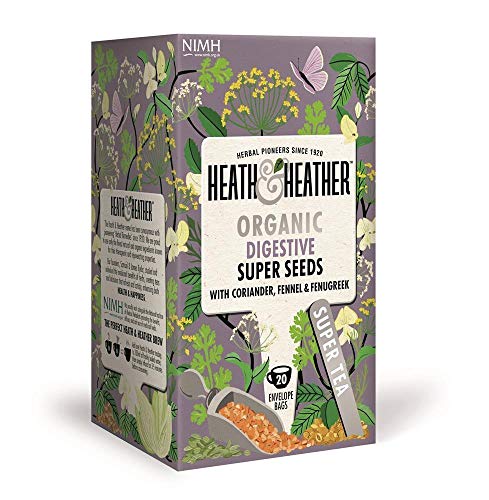 HEATH & HEATHER Organic Super Seeds 20bags (PACK OF 6)