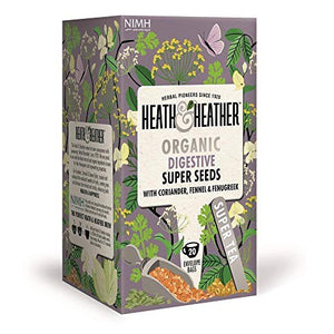 HEATH & HEATHER Organic Super Seeds 20bags (PACK OF 6)