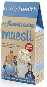 Rude Health No Flamin' Raisins Muesli 500g X 3 (Pack of 3)
