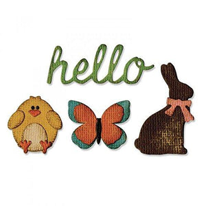 Sizzix Sidekick Side-Order Set By Tim Holtz -  662711 Springtime