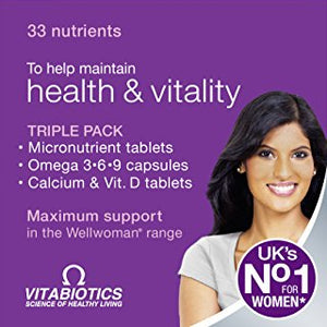 Vitabiotics Wellwoman Max - 84 Tablets/Capsules