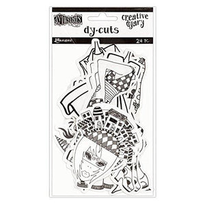 Ranger Set 7 Dyan Reaveley's Dylusions Creative Dyary Die Cuts