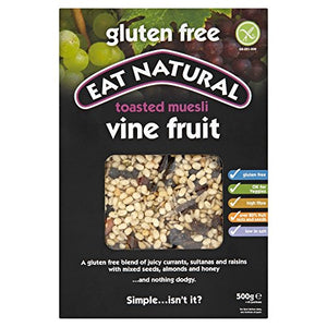 Eat Natural Vine Fruits Toasted Muesli Cereal, 500g