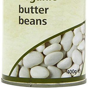Suma Organic Butter Beans (400g) - ( x 5 Pack)