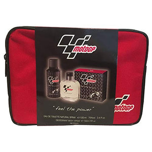 MotoGP Geschenkset 100ml EDT + 150ml Deodorant Spray + Bag