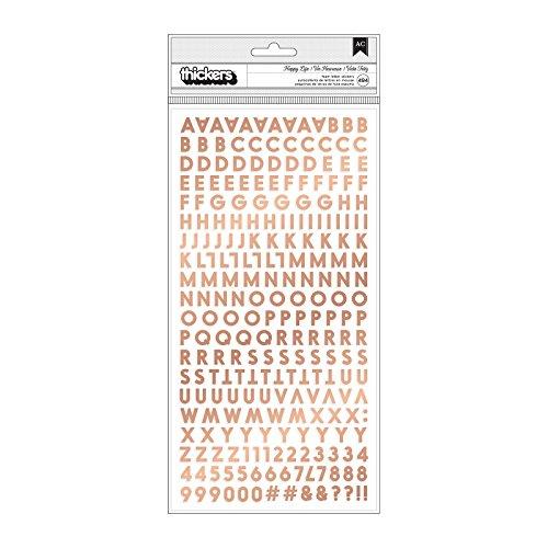Pink Paislee 310680 Thickers Stickers, Multicolor