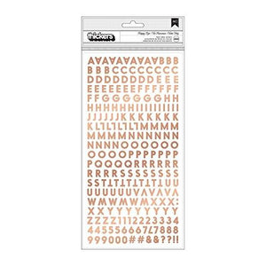 Pink Paislee 310680 Thickers Stickers, Multicolor