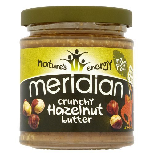 Meridian Natural Crunchy Hazelnut Nut Butter, 170g