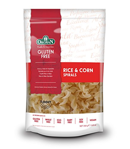 ORGRAN - SPIRAL CORN RICE + S / G 250GR