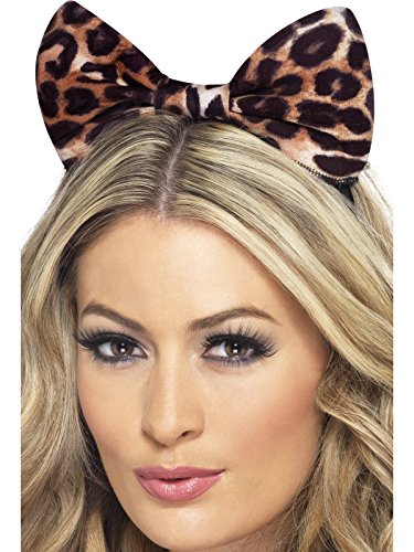 Smiffys Cheetah Bow on Headband