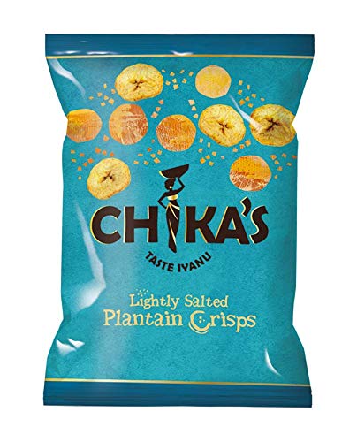 Chikas | Hand Cooked Plantain Crisps | 12 X 35G