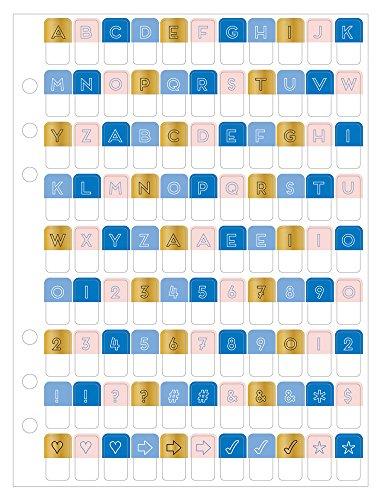 Prima Marketing 655350592110 My Prima Planner Emblshmnt- Alpha Tabs 1