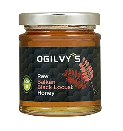 Ogilvys Raw Balkan Black Locust Organic Honey 240g