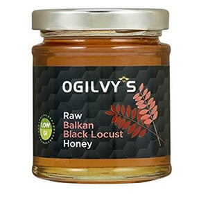 Ogilvys Raw Balkan Black Locust Organic Honey 240g