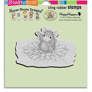 STAMPENDOUS HMCM20 House Mouse Cling Stamp, Petal Paddler