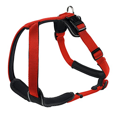 Harness Neopren M 53-65 Cm, 20 Mm Nylon Red/Neopren Black | Hunter
