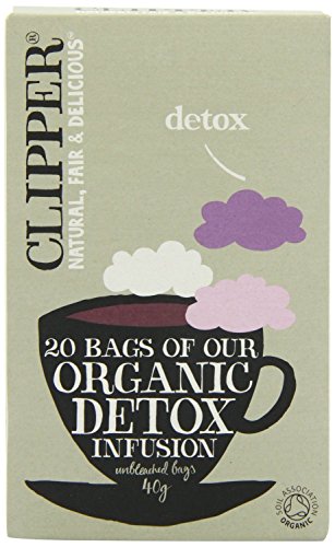 Clipper Organic Detox Tea 20 Bag (Pack of 6 )