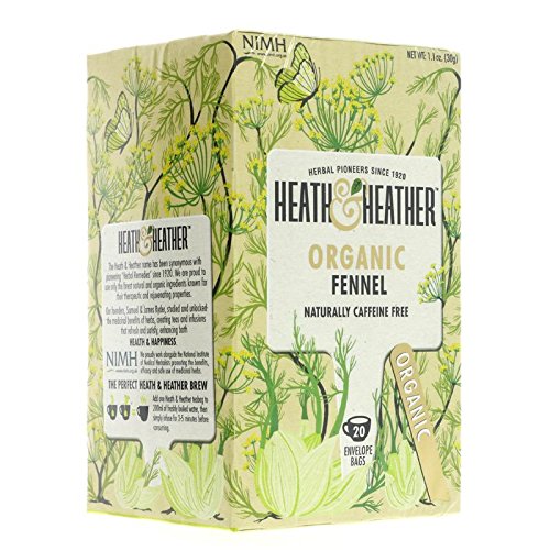 Heath & Heather Organic Fennel - 20 Bags