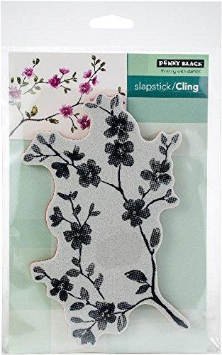 Penny Black Blissful Blossoms Cling Unmounted Rubber Stamp (40-600)