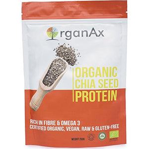 Organax Organic Chia Seed Protein, (Vegan Protein)