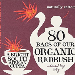 CLIPPER Organic Redbush Teabags 80bags (PACK OF 1)