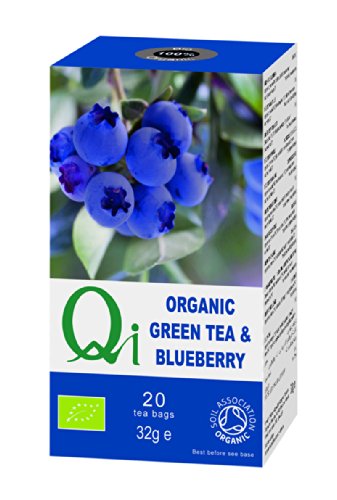 Qi Organic Green Tea & Blueberry 20 Bag x 1