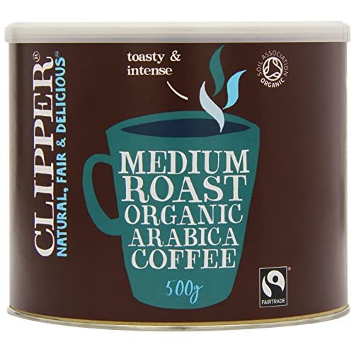 Clipper Organic Medium Roast Arabica Coffee 500 g