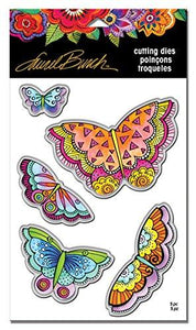 STAMPENDOUS Laurel Burch Imagine Butterflies Die Set