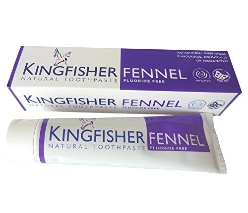 Kingfisher Fennel Tpaste Fl Free 100ml X 4 (Pack of 4)