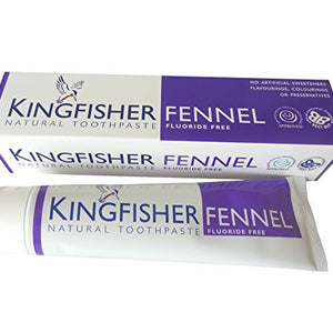 Kingfisher Fennel Tpaste Fl Free 100ml X 4 (Pack of 4)