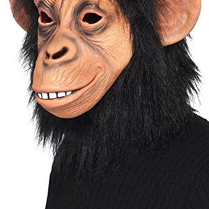 Smiffys Chimp Mask Full Overhead