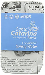 Santa Catarina Tuna Fillets in Spring Water 120 g (Pack of 2)