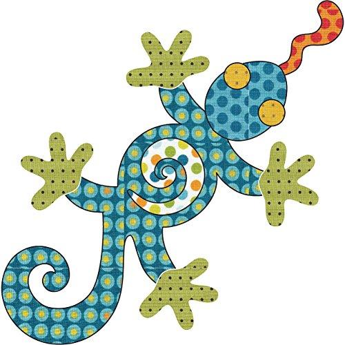 Quilting Creations Laser Cut Fusible Leaping Lizards Applique