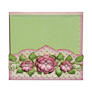 Spellbinders Shapeabilities Note Holder Timeless Heart Collection Etched/Wafer Thin Dies