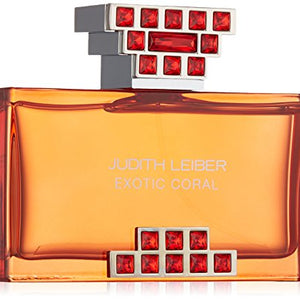 Judith Leiber Exotic Coral Eau de Parfum Spray for Her, 75 ml