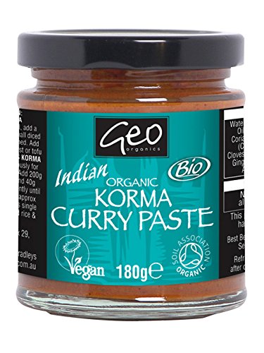 Geo Organics Organic Korma Curry Paste (6x180g)