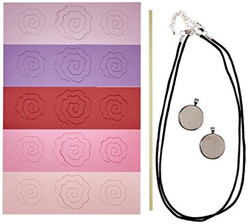 Quilled Creations Romantic Rose Necklace Quilling Kit