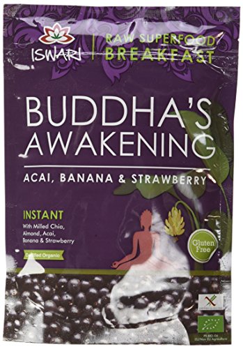 Iswari Iswari Organic Buddha's Awakening Acai, Banana and Strawberry Instant Breakfast 360 g