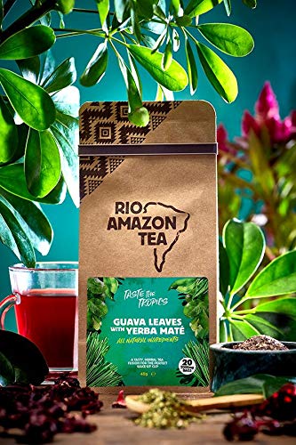 Rio Amazon Guava Leaves with Yerba Maté Tea 40 Bags