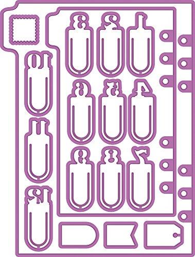 Prima Marketing 655350593254 My Prima Planner Metal Dies - Numbers