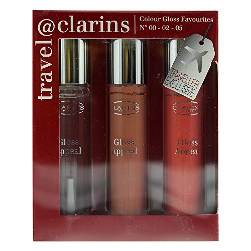 Clarins Travel Colour Gloss Favourites Appeal 5.5ml X 3 Shade 0