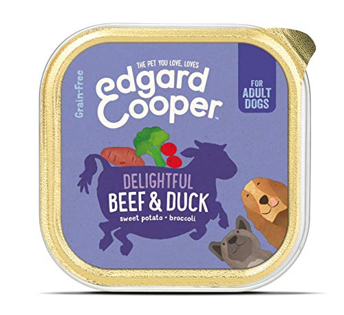 Edgard & Cooper Beef and Duck with Sweet Potato, Broccoli and Carrot for Adult Dogs