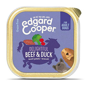 Edgard & Cooper Beef and Duck with Sweet Potato, Broccoli and Carrot for Adult Dogs